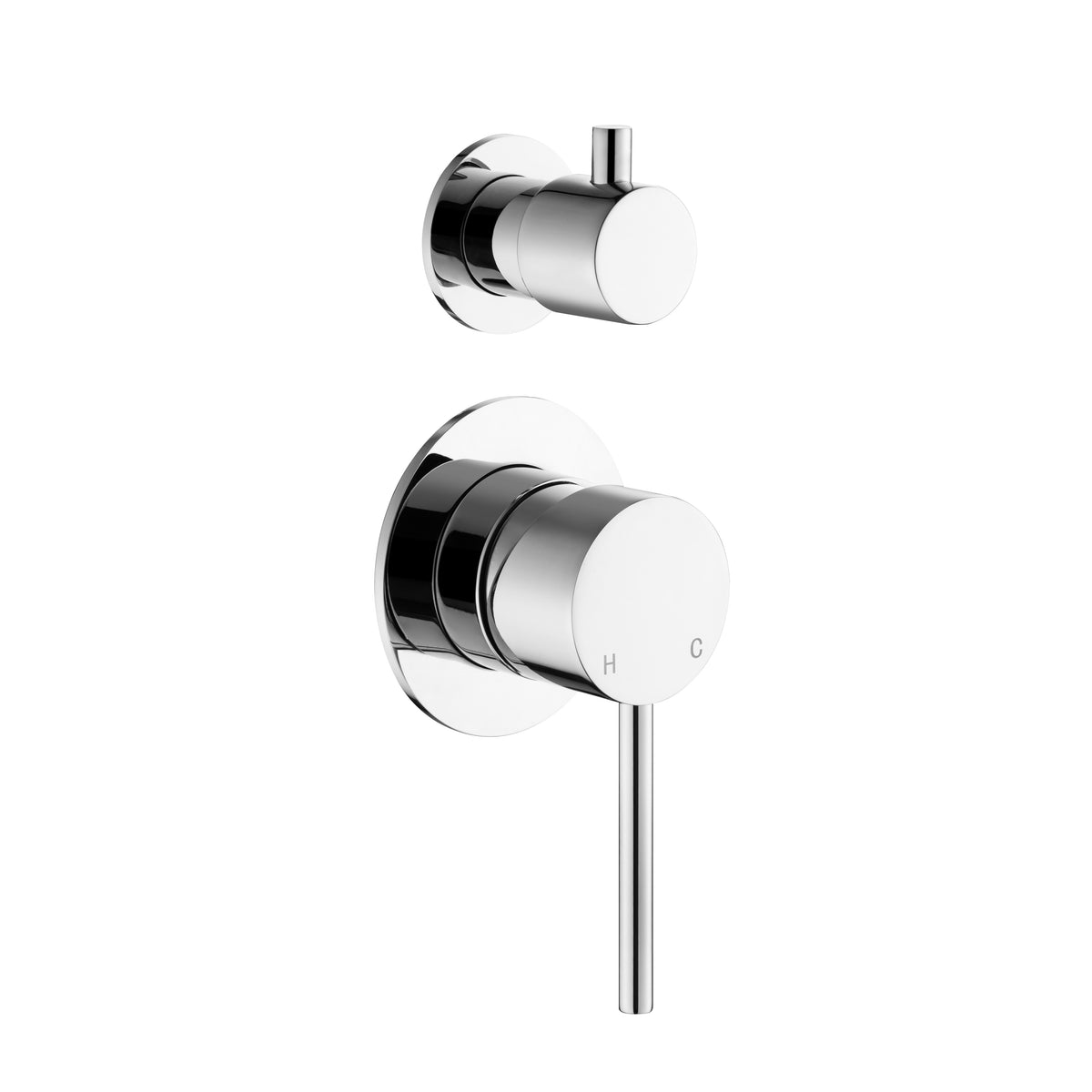 Elke Shower Diverter Chrome