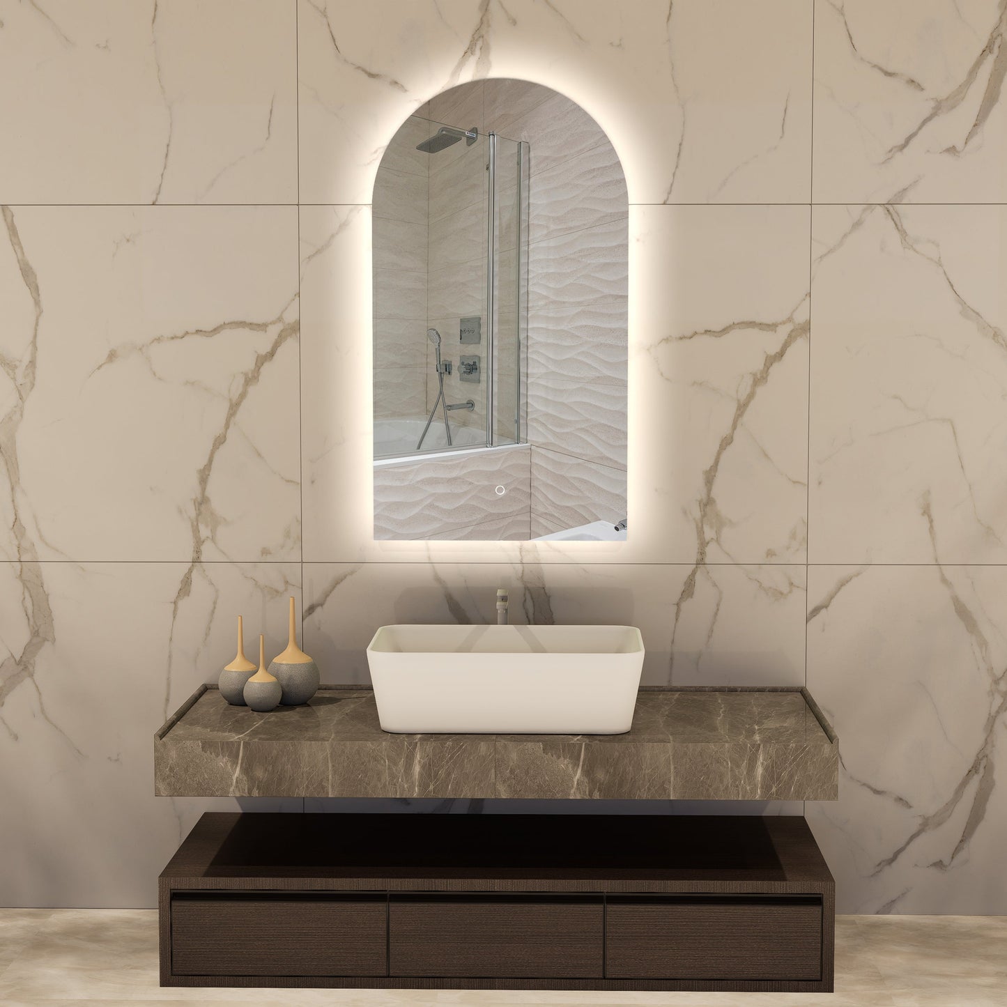 Xara Arch LED Mirror