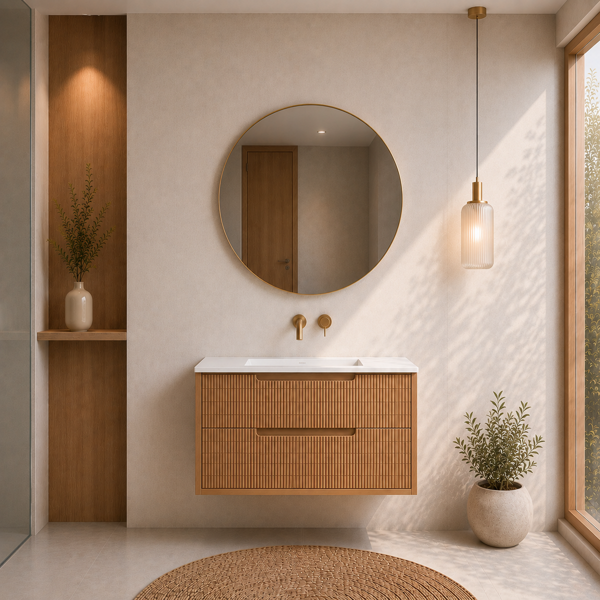 Celia 800mm Wall-hung Vanity