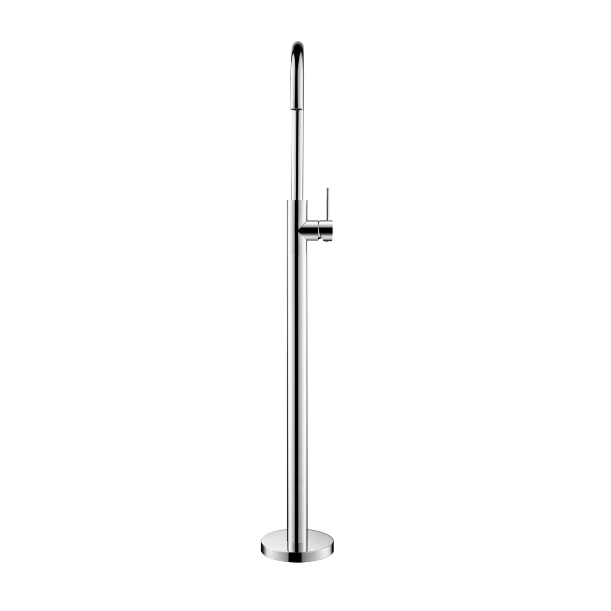 Elke Floor Bath Fillers Chrome