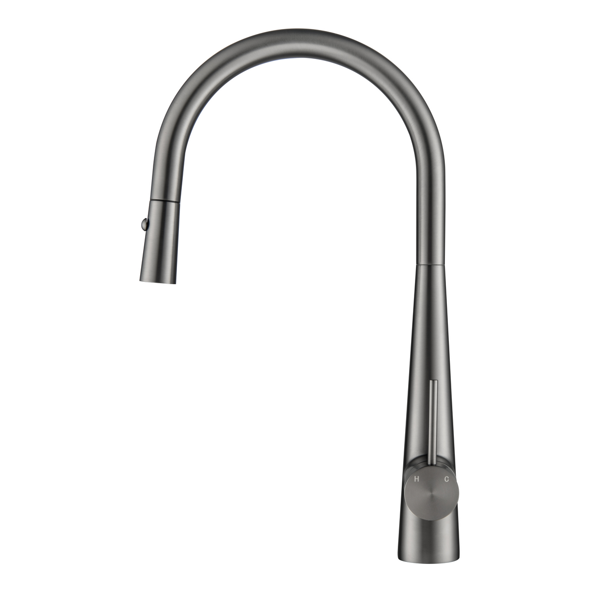 Elke Sleek Mixer with Button Gunmetal
