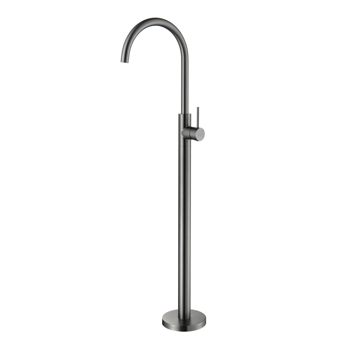 Elke Floor Bath Fillers Gunmetal