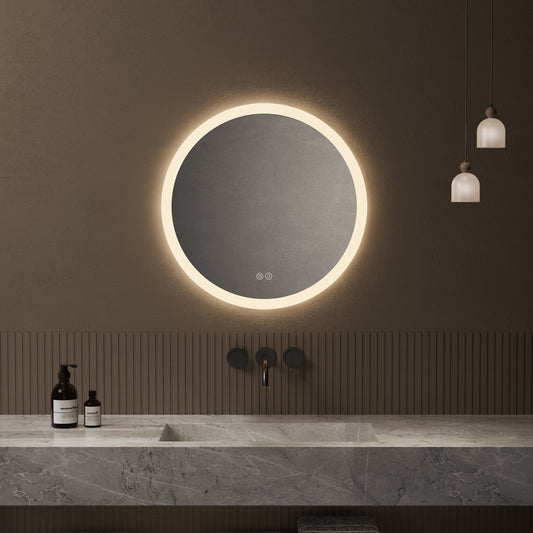 Willa Round LED Mirror