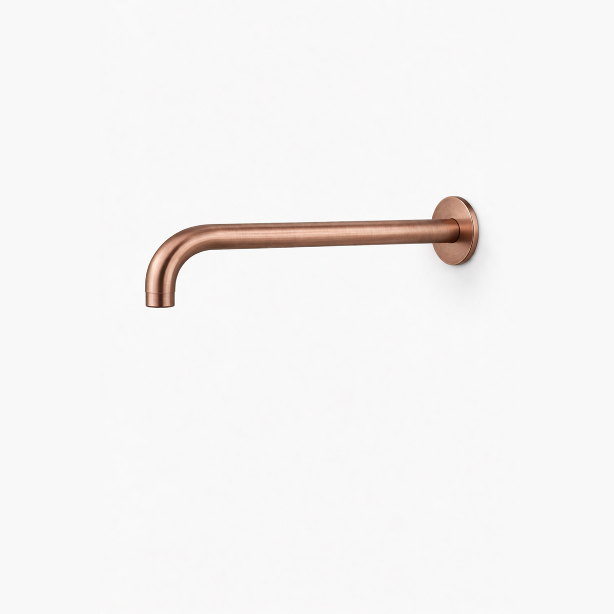 Elke Wall Shower Arm Brushed Copper