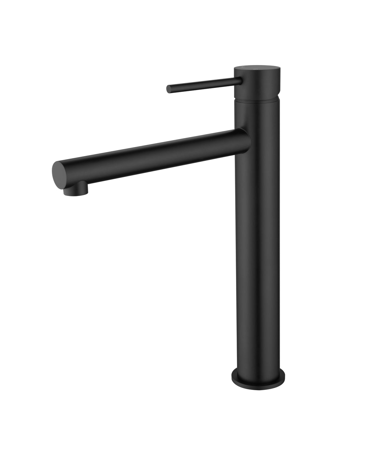 Elke Countertop Tall Basin Mixer Matt Black