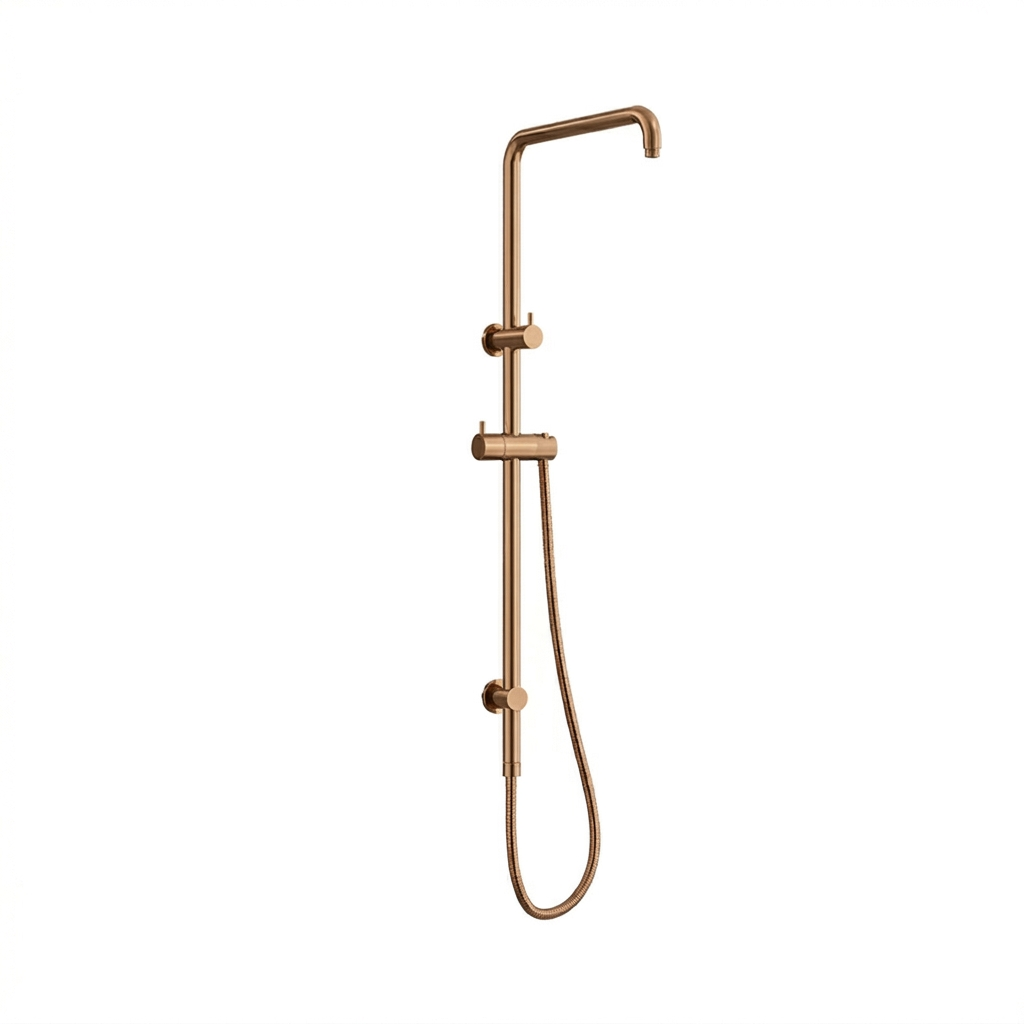 Elke Twin Shower Rail Bronze