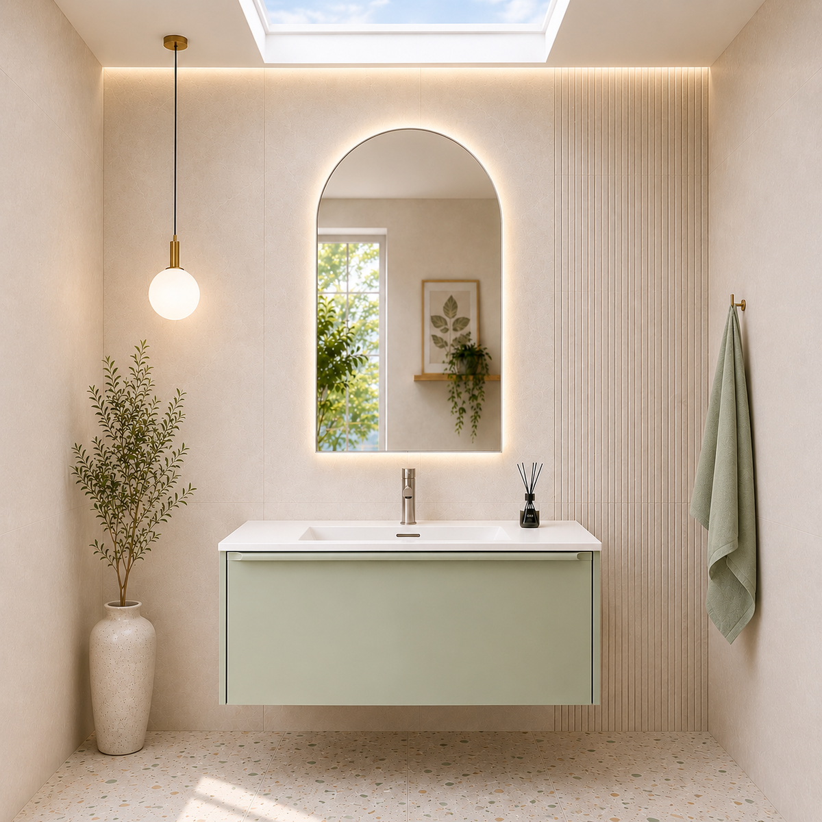 Adelynn 1000mm Wall-hung Vanity
