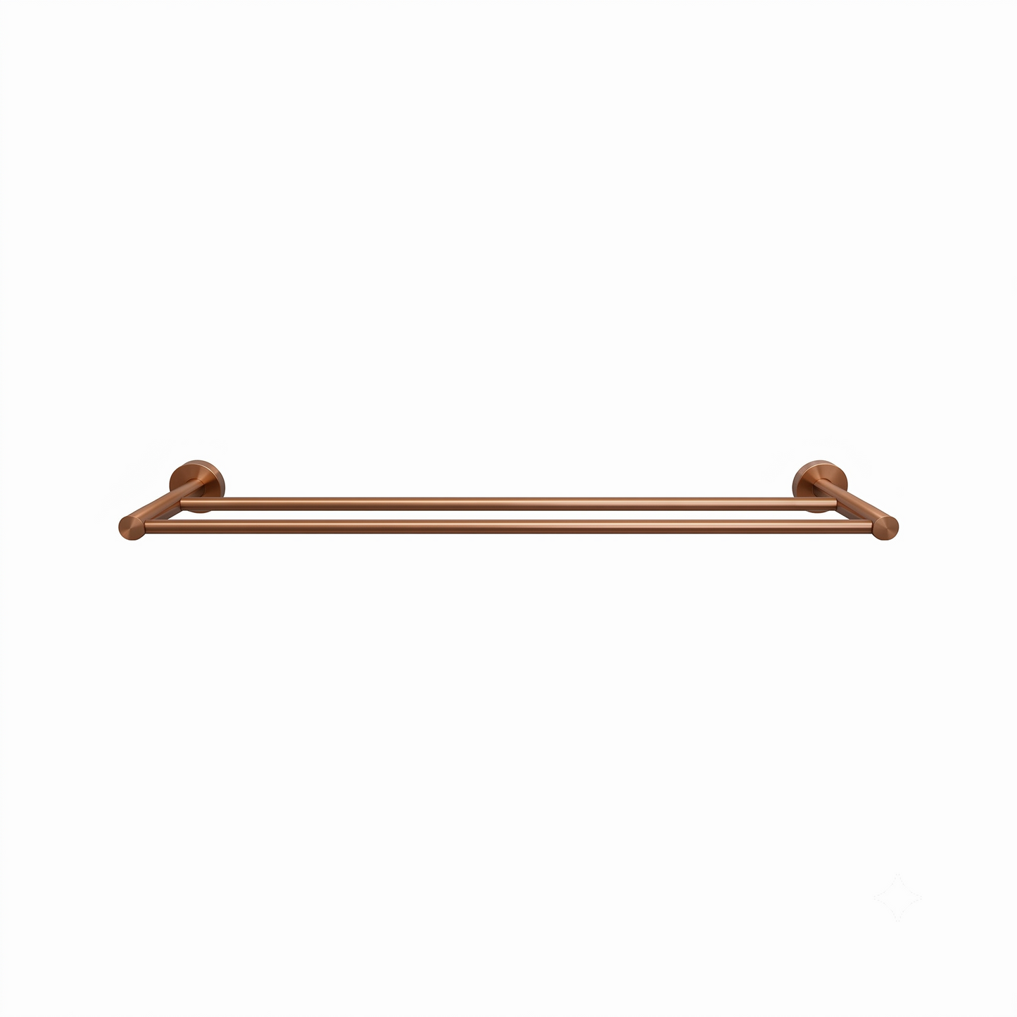 Elke Double Towel Rail Bronze