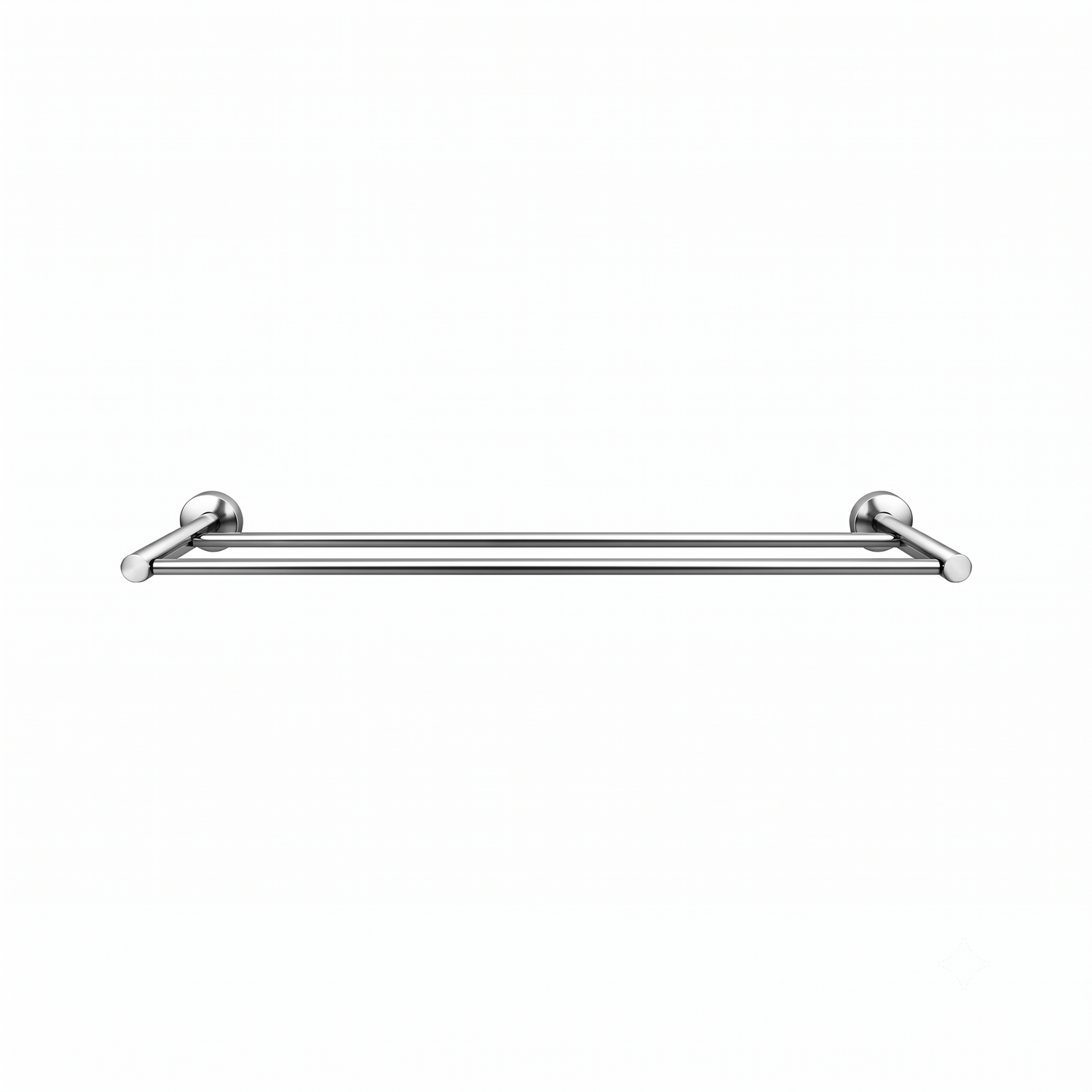 Elke Double Towel Rail Chrome