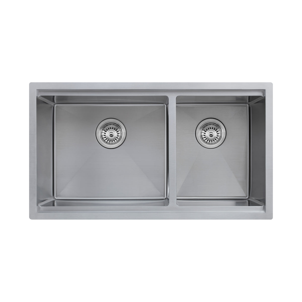 Titan Double Stainless Steel Workstation Sink 835mm
