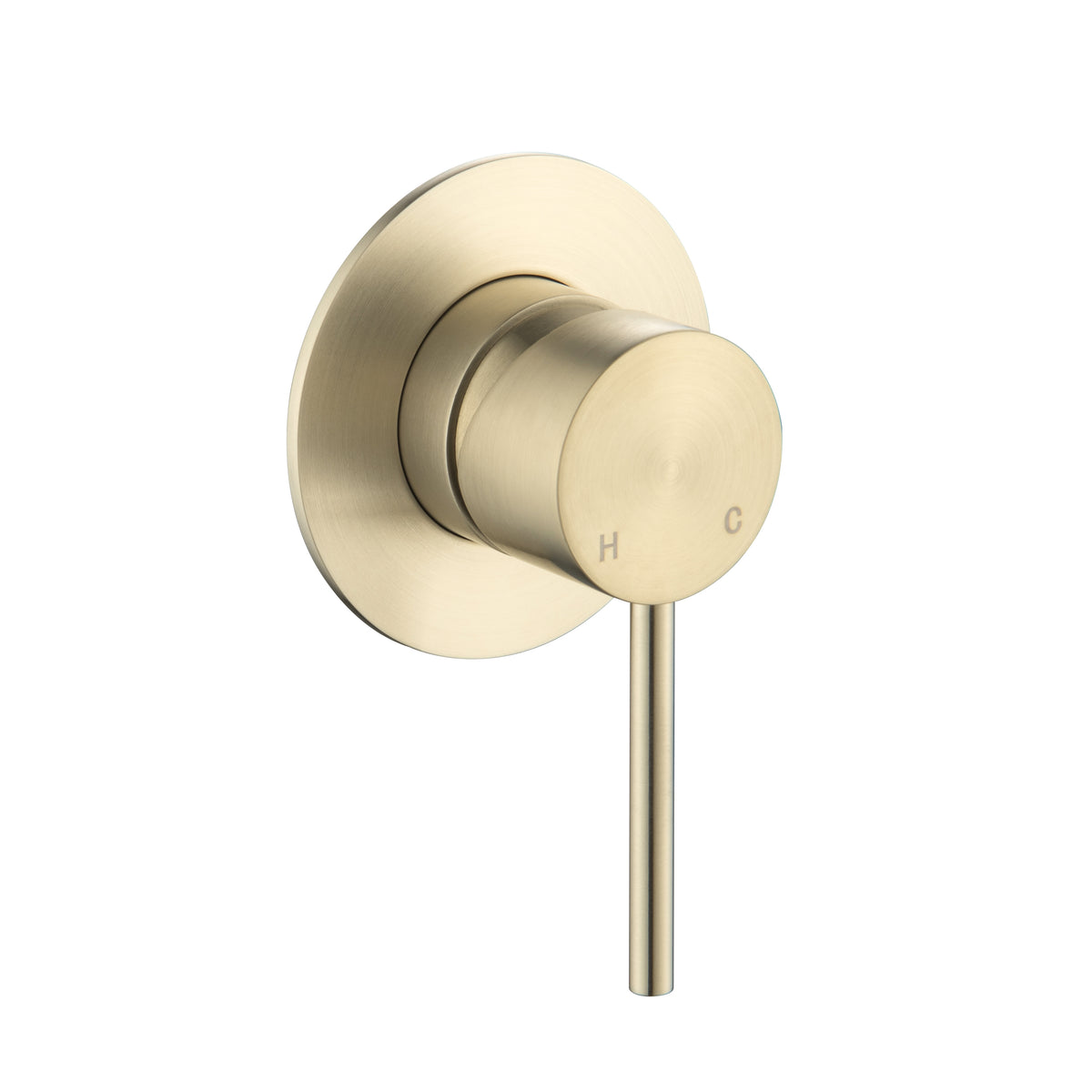 Elke Shower Mixer Brushed Gold