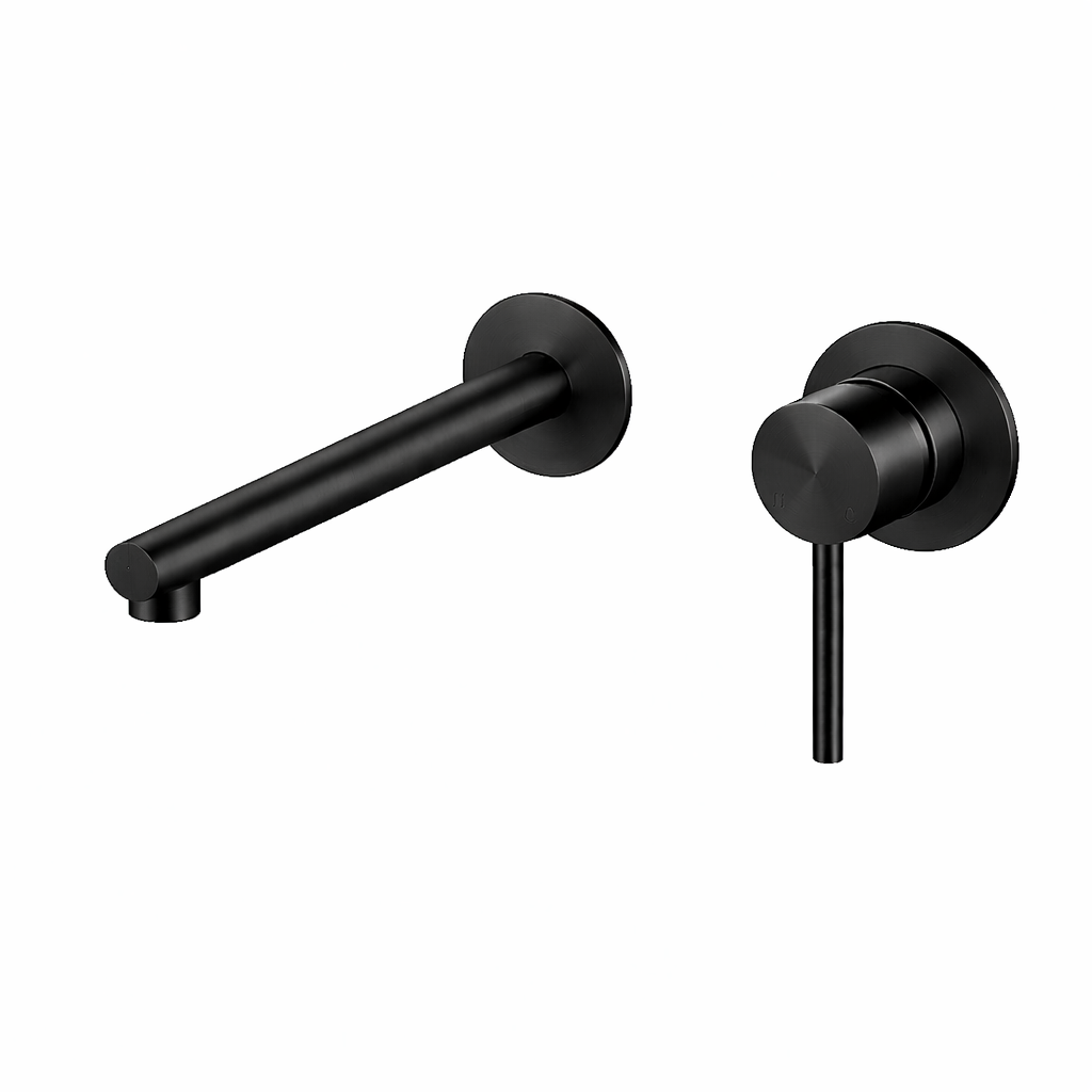 Elke Wall Mixer Matt Black