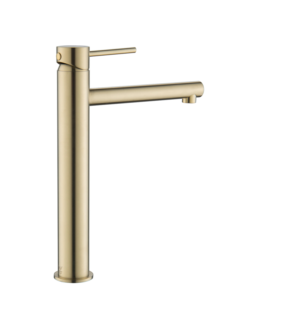 Elke Countertop Tall Basin Mixer Brushed Gold
