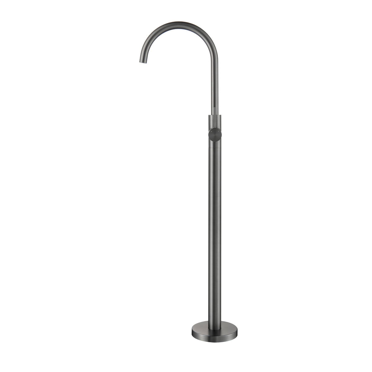 Elke Floor Bath Fillers Gunmetal