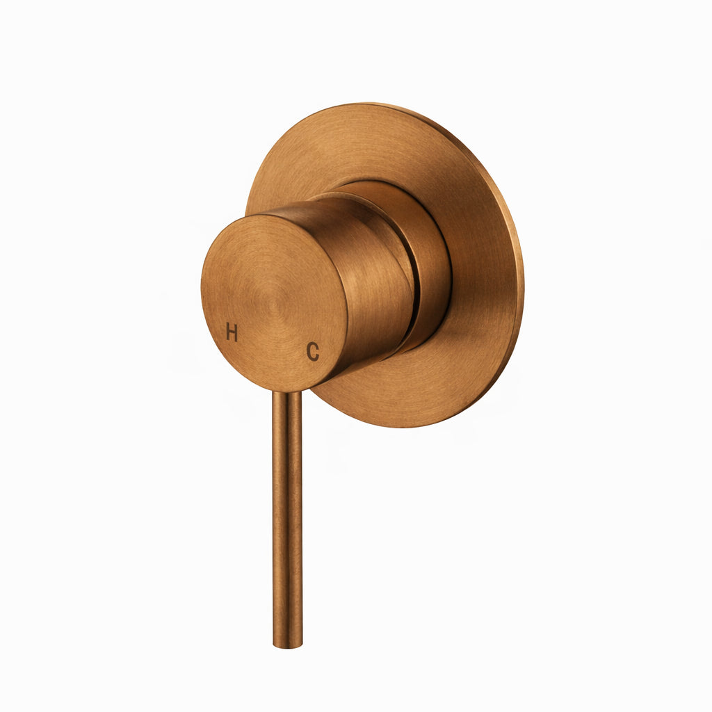 Elke Shower Mixer Bronze