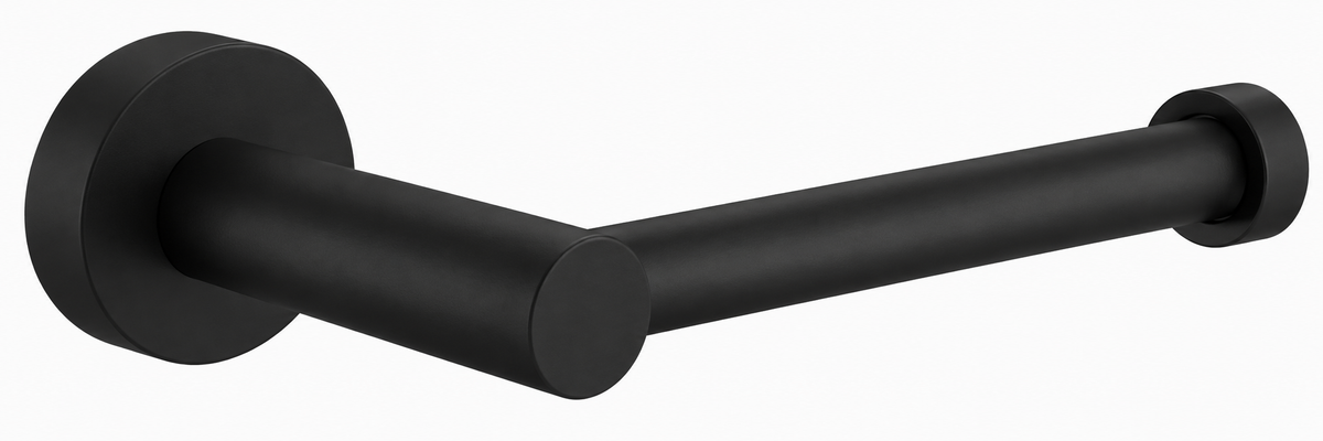 Elke Toilet Paper Holder Matte Black