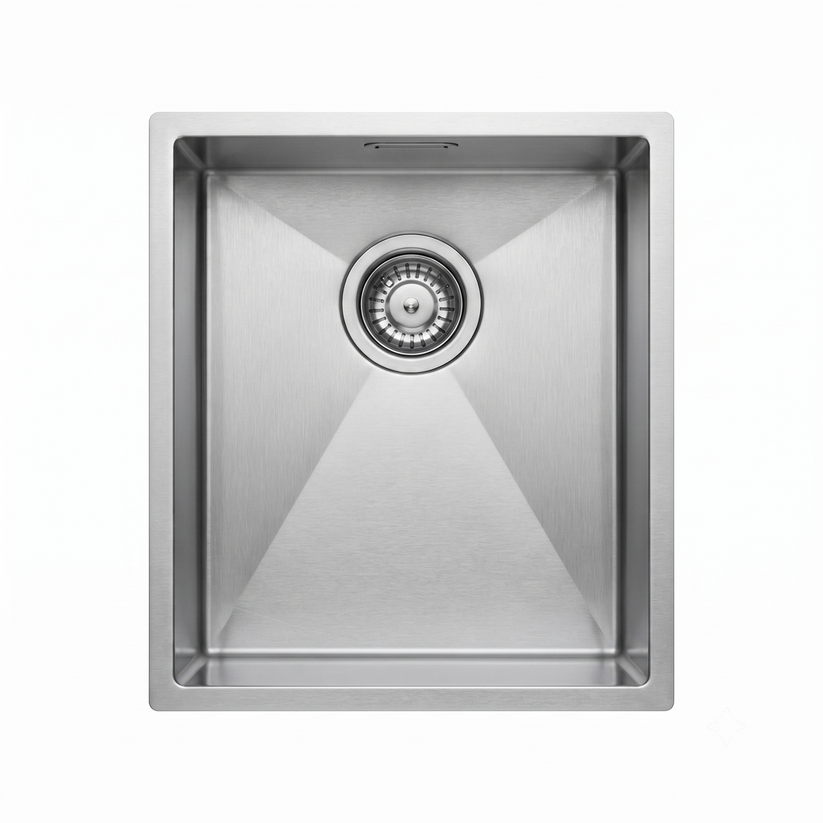 Titan Single Stainless Steel Sink with Overflow 340mm