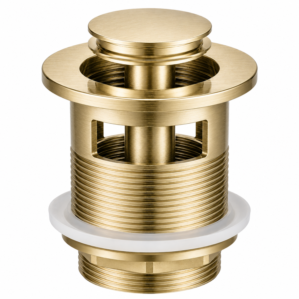 Pop-up Waste with Overflow Brushed Gold