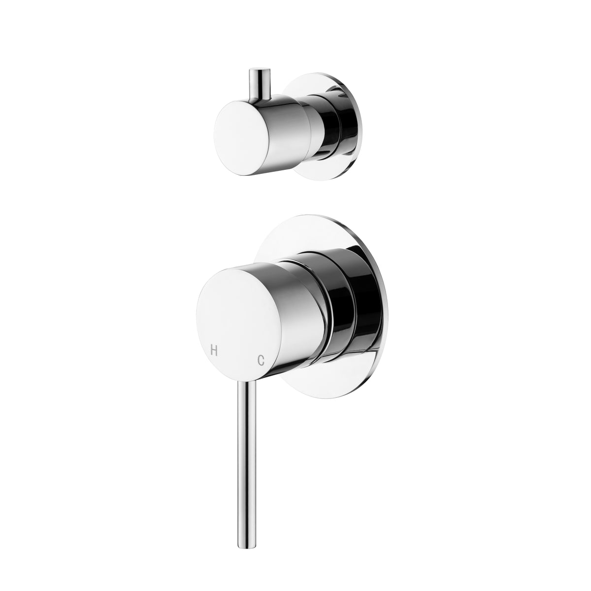 Elke Shower Diverter Chrome