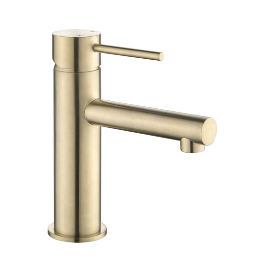 Elke Countertop Basin Mixer Brushed Gold