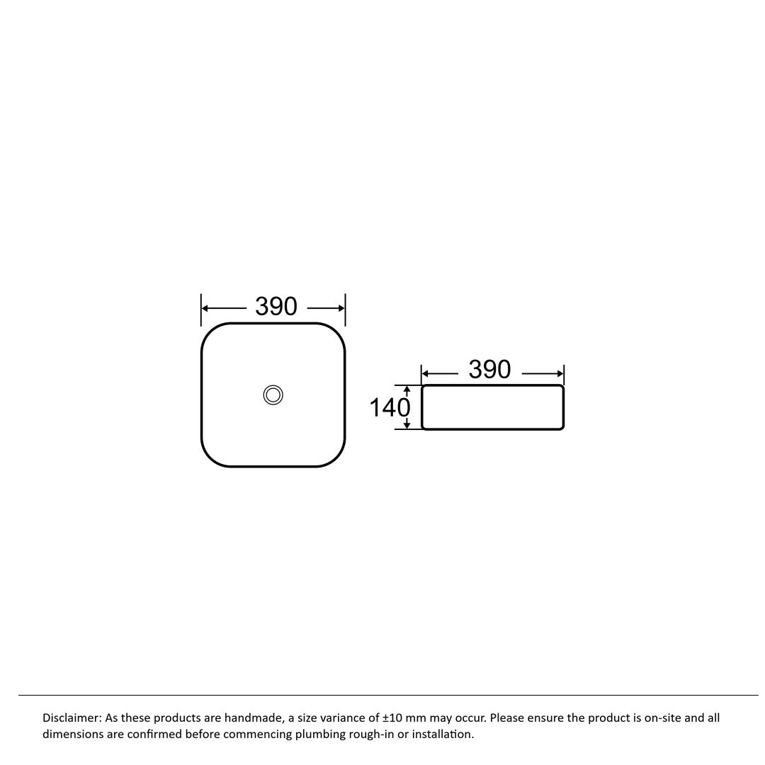 Assa Countertop Basin Square