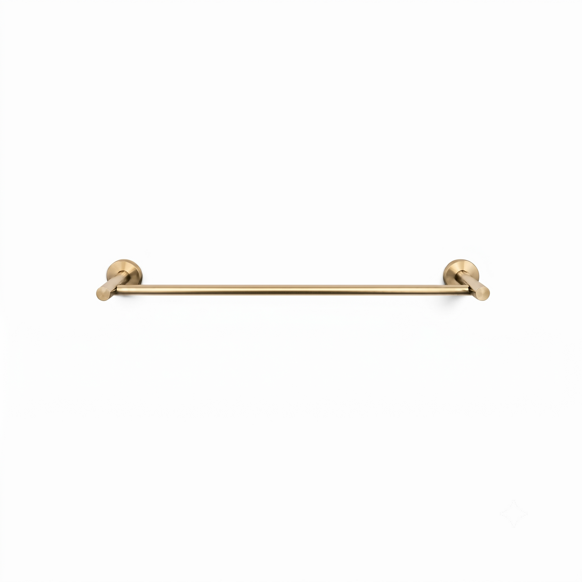 Elke Single Towel Rail Brushed Gold