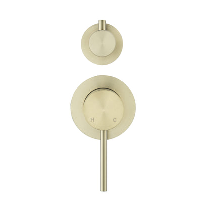 Elke Shower Diverter Brushed Gold