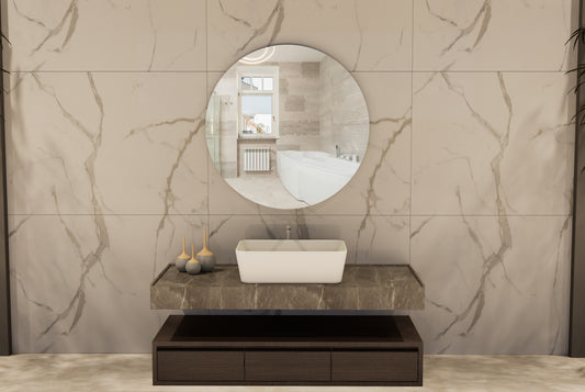 Aria Round Mirror