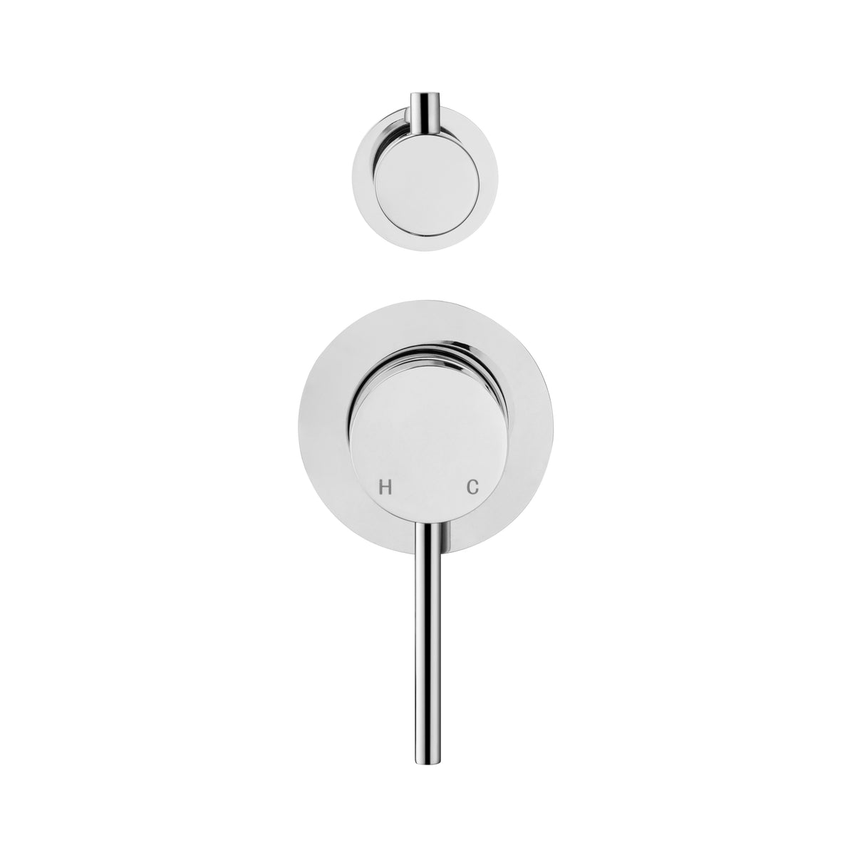 Elke Shower Diverter Chrome