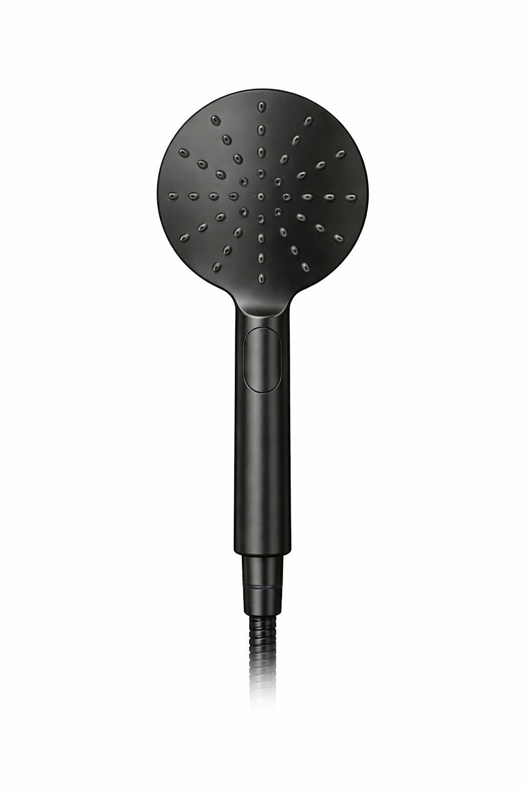 Elke Hand Shower Round Matte Black