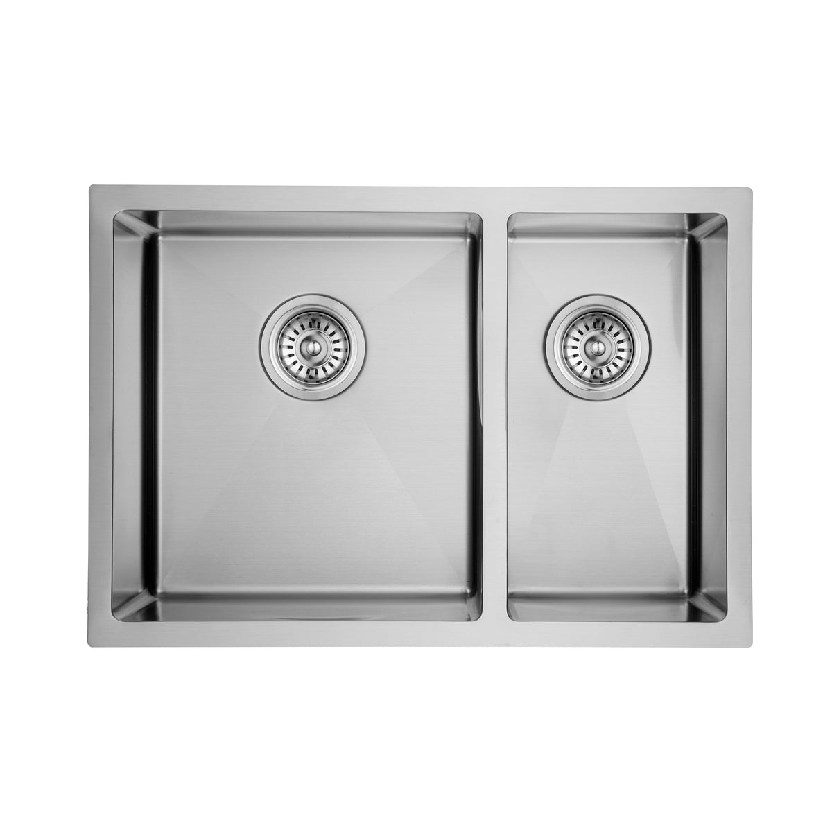 Titan Double Stainless Steel Sink 670mm
