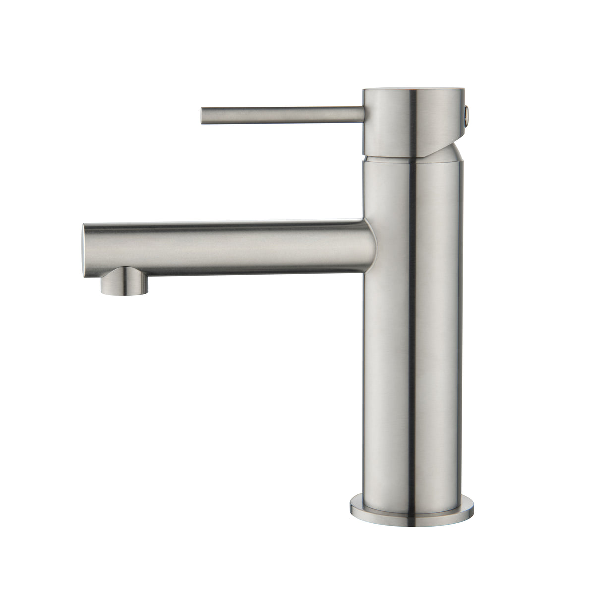 Elke Countertop Basin Mixer Brushed Nickel