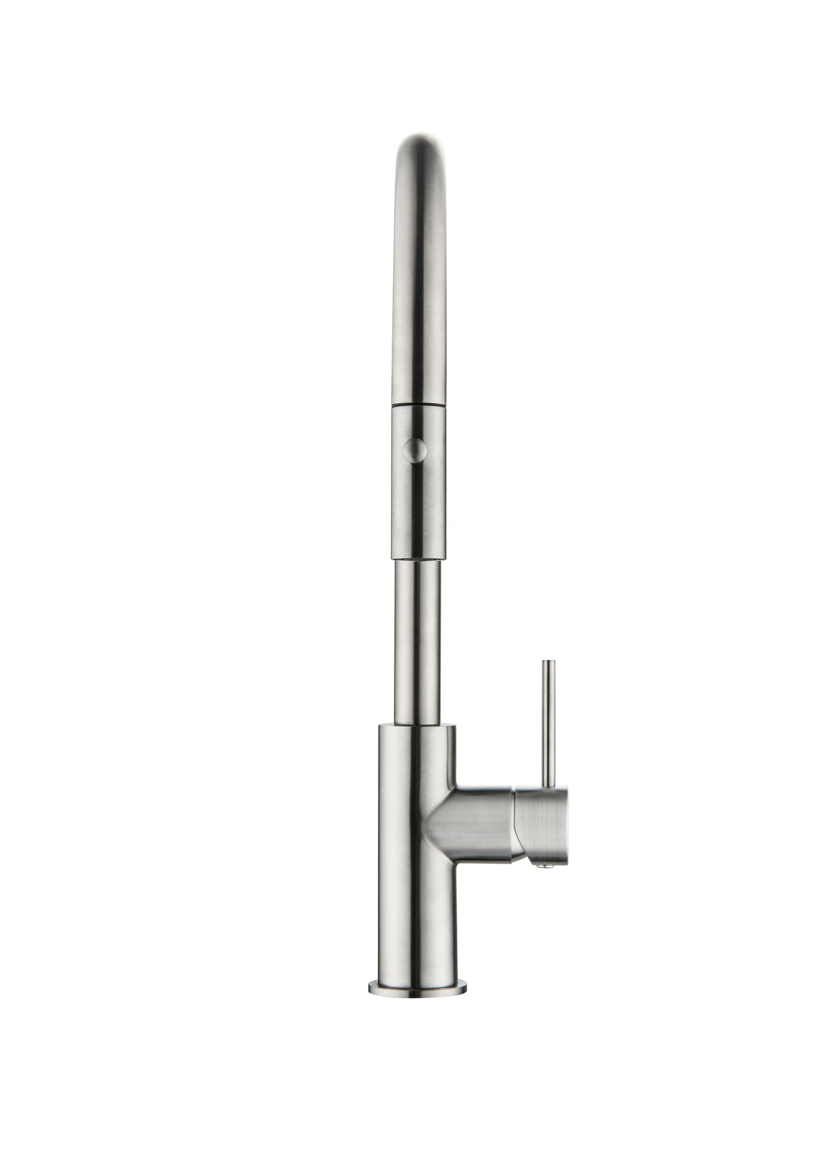 Elke Button Pull Mixer Brushed Nickel
