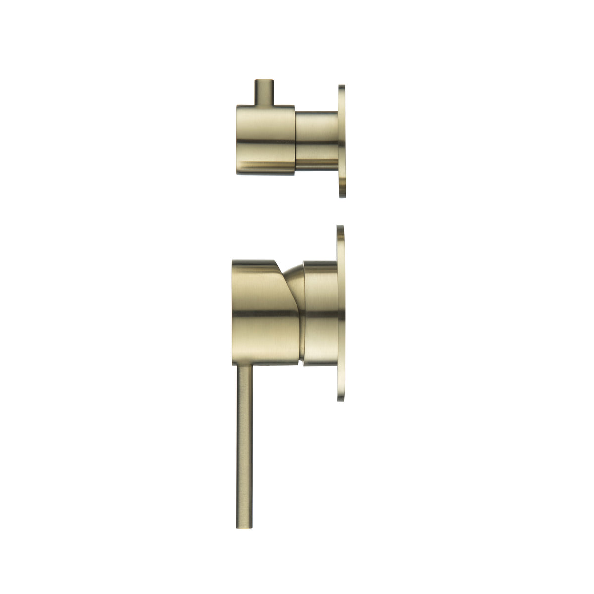 Elke Shower Diverter Brushed Gold