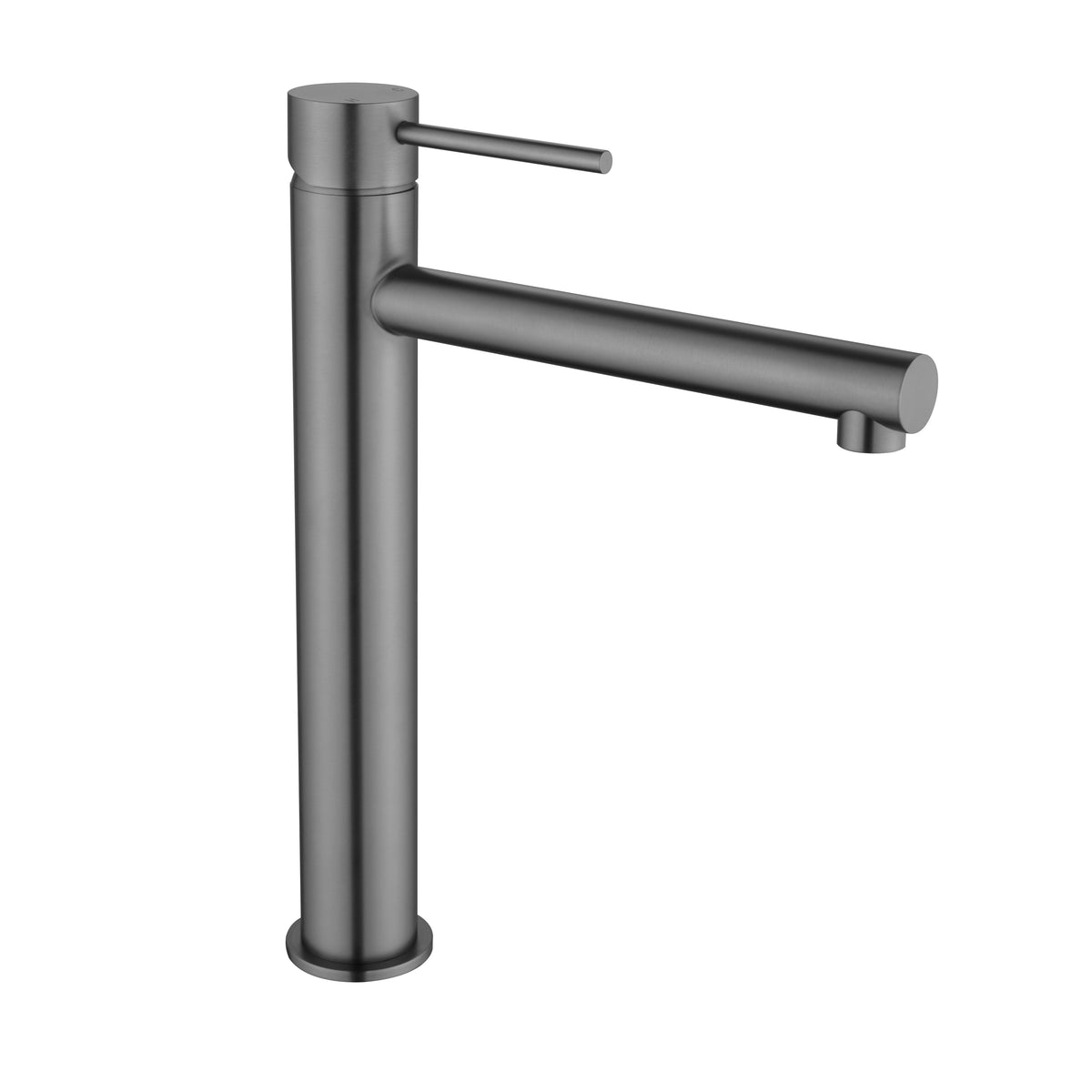 Elke Countertop Tall Basin Mixer Gunmetal