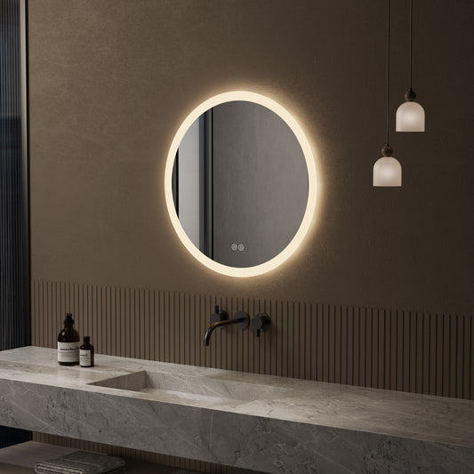 Willa Round LED Mirror