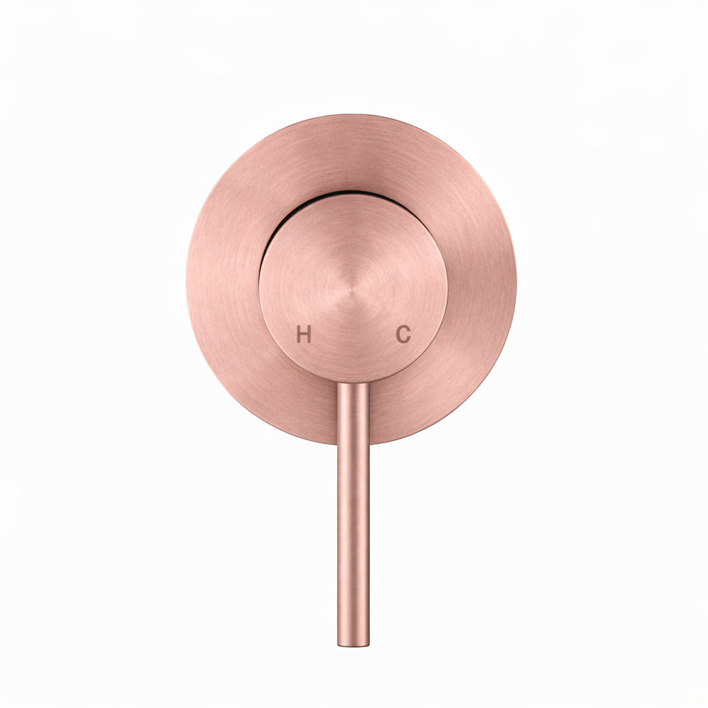 Elke Shower Mixer Brushed Copper