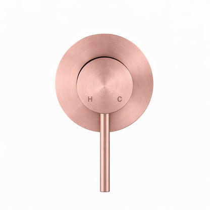 Elke Shower Mixer Brushed Cooper
