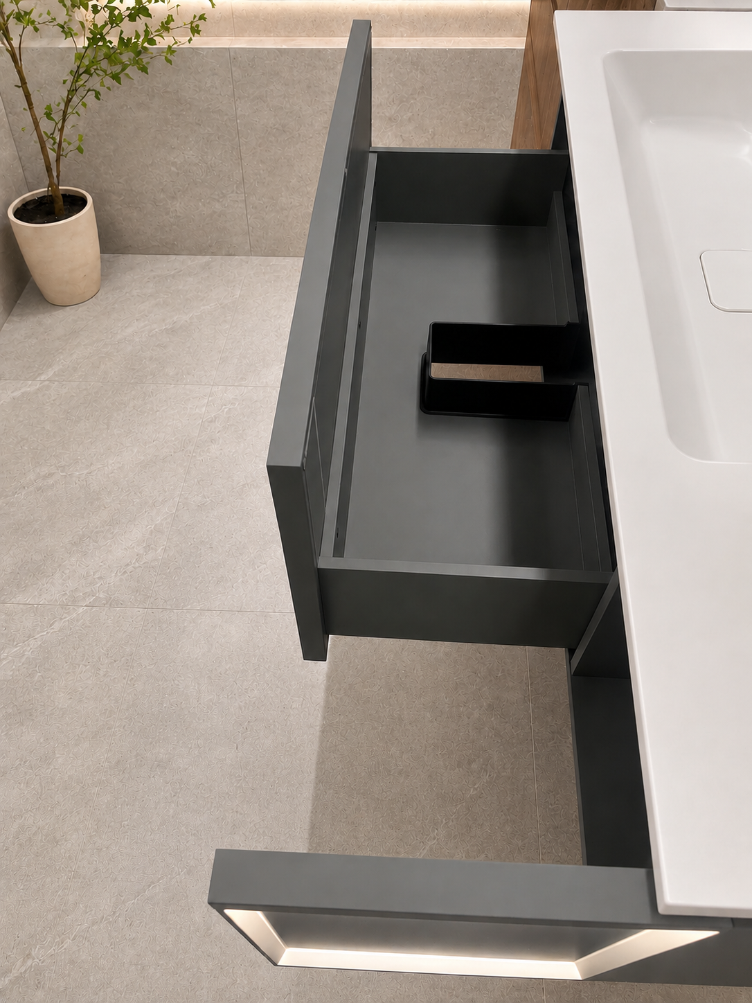 Dorian 1200mm Wall-hung Vanity with Sensor Light