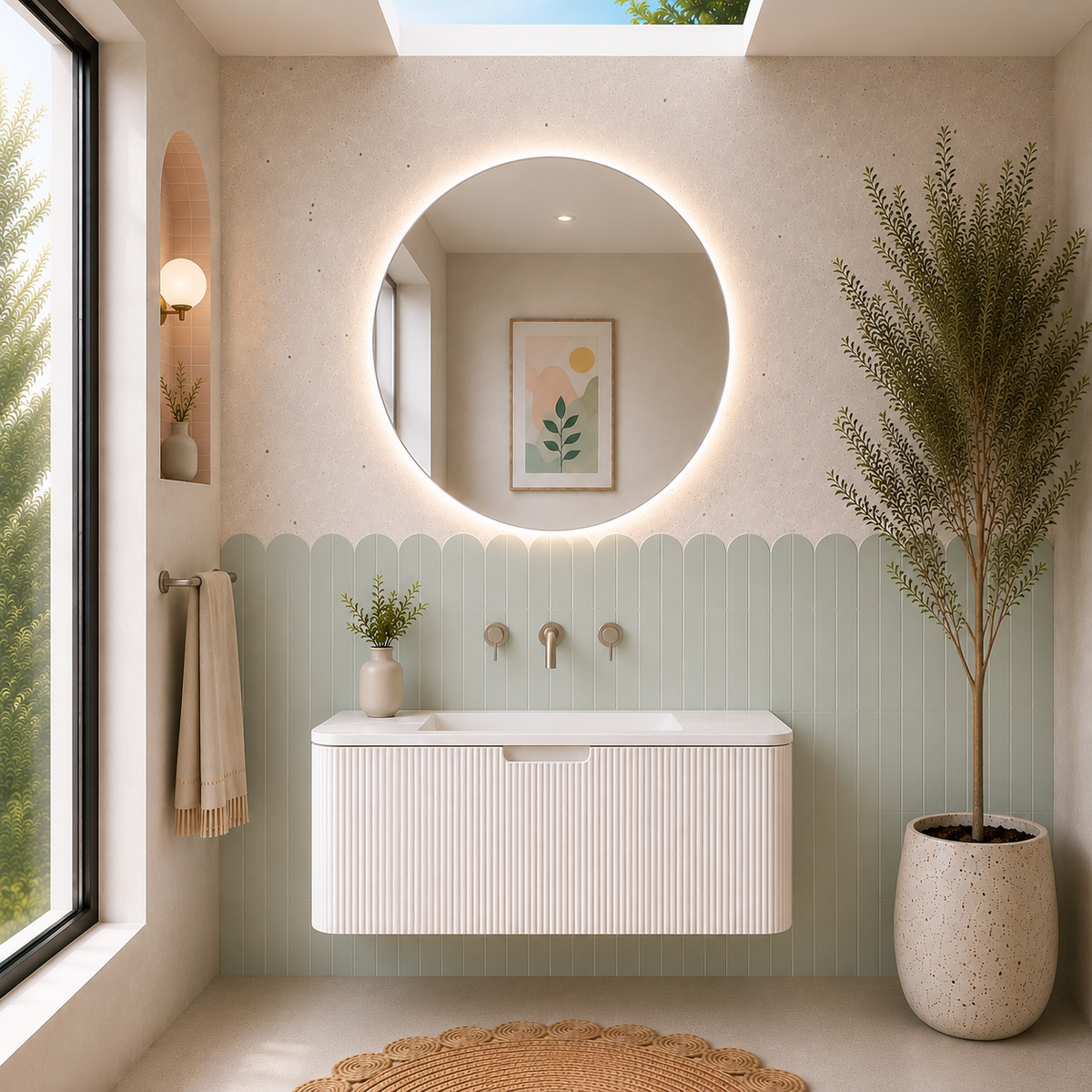 Llana 1000mm Wall-hung Vanity
