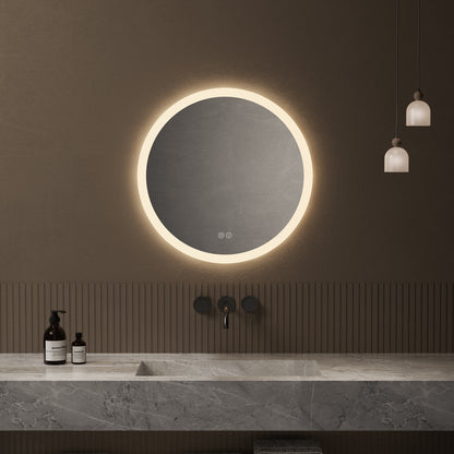 Willa Round LED Mirror