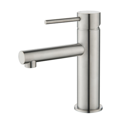 Elke Countertop Basin Mixer Brushed Nickel