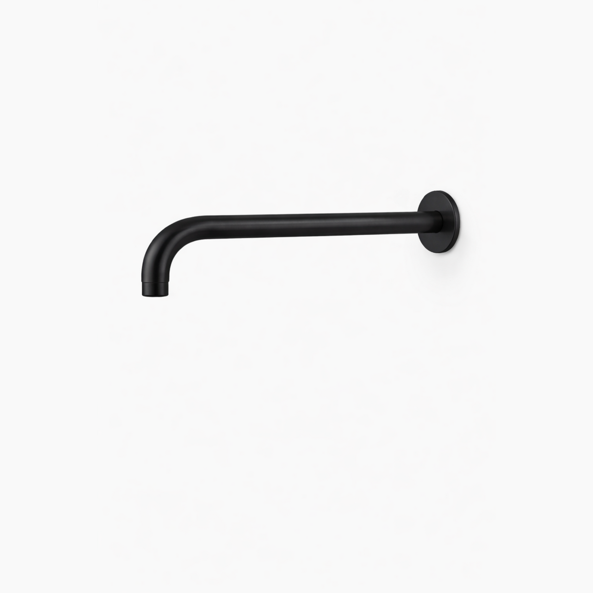 Elke Wall Shower Arm Matt Black