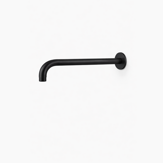 Elke Wall Shower Arm Matt Black