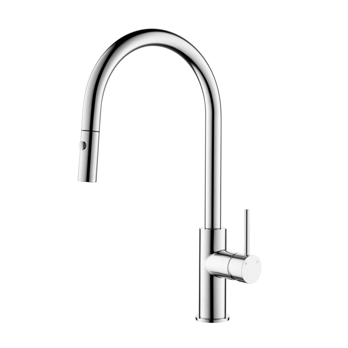 Elke Button Pull Mixer Chrome