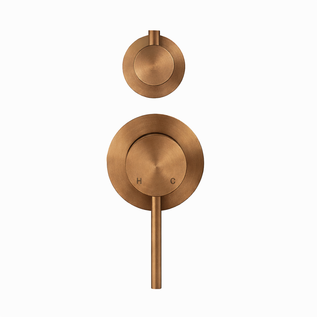 Elke Shower Diverter Bronze