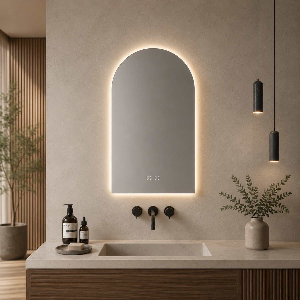 Xara Arch LED Mirror