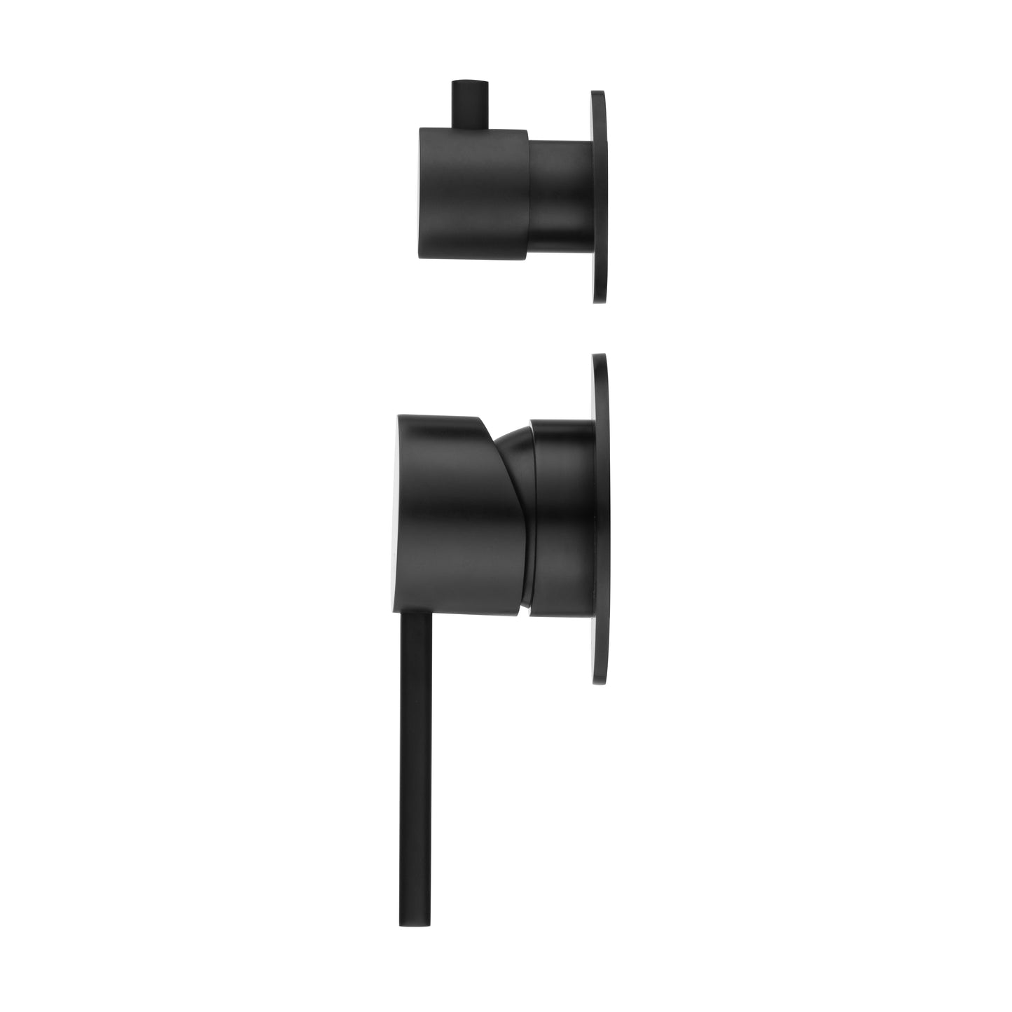 Elke Shower Diverter Matt Black