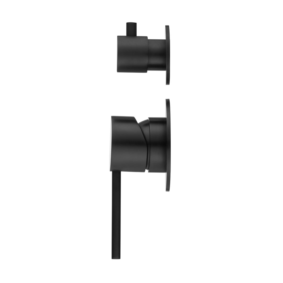 Elke Shower Diverter Matt Black