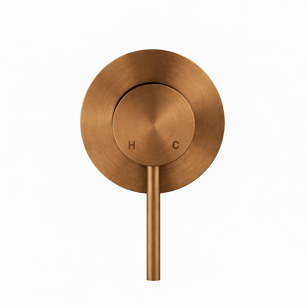 Elke Shower Mixer Bronze